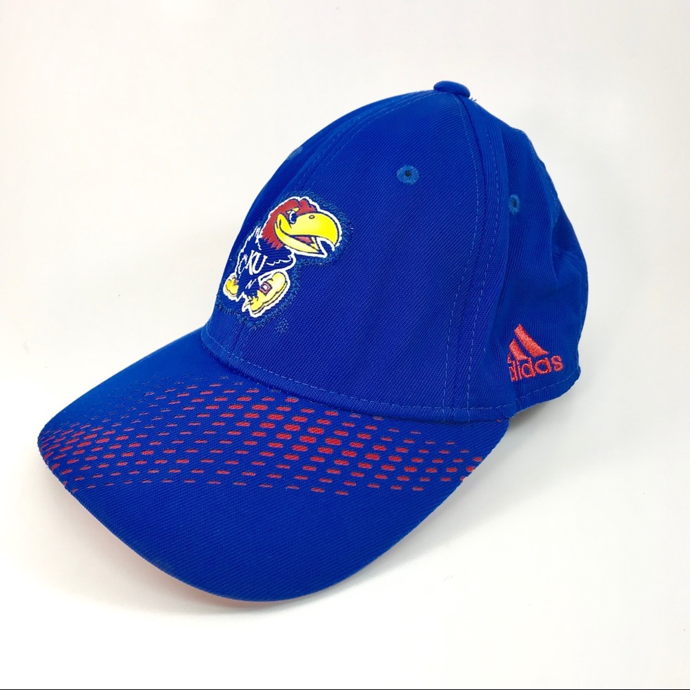 Adidas KU Kansas Jayhawks Basketball Snapback Hat